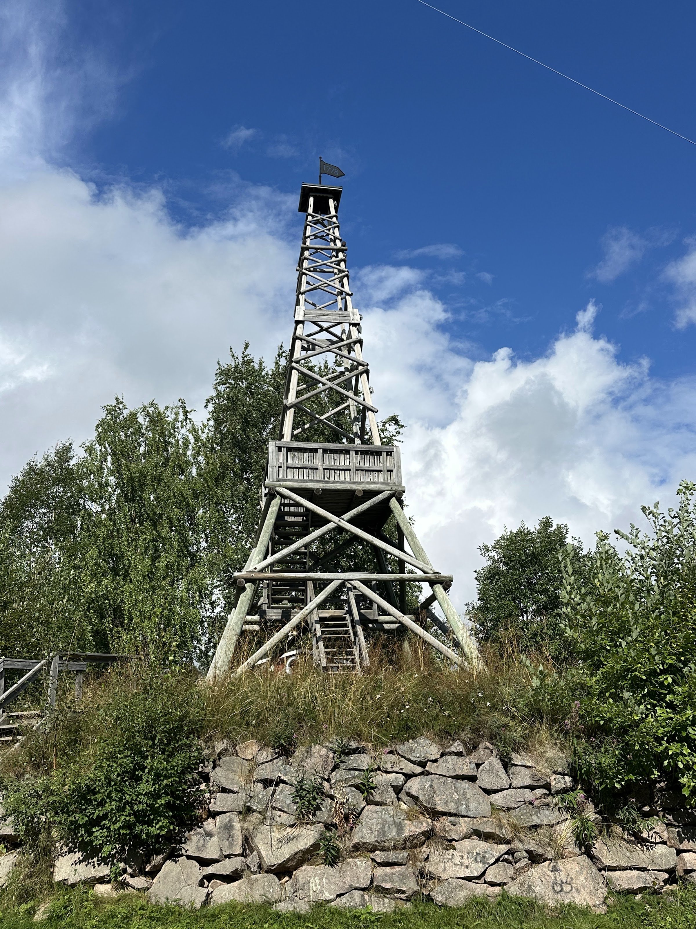 Arvidsjaur wooden tower